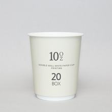 단열 이중컵 백색지 10온스 20박스(10000개) 인쇄